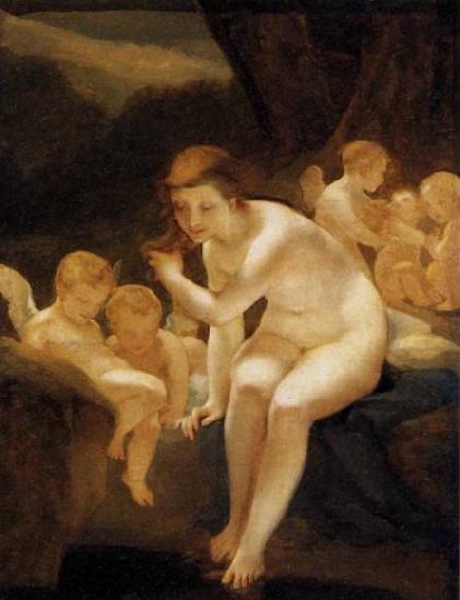 Pierre-Paul Prud hon Venus Bathing oil painting image